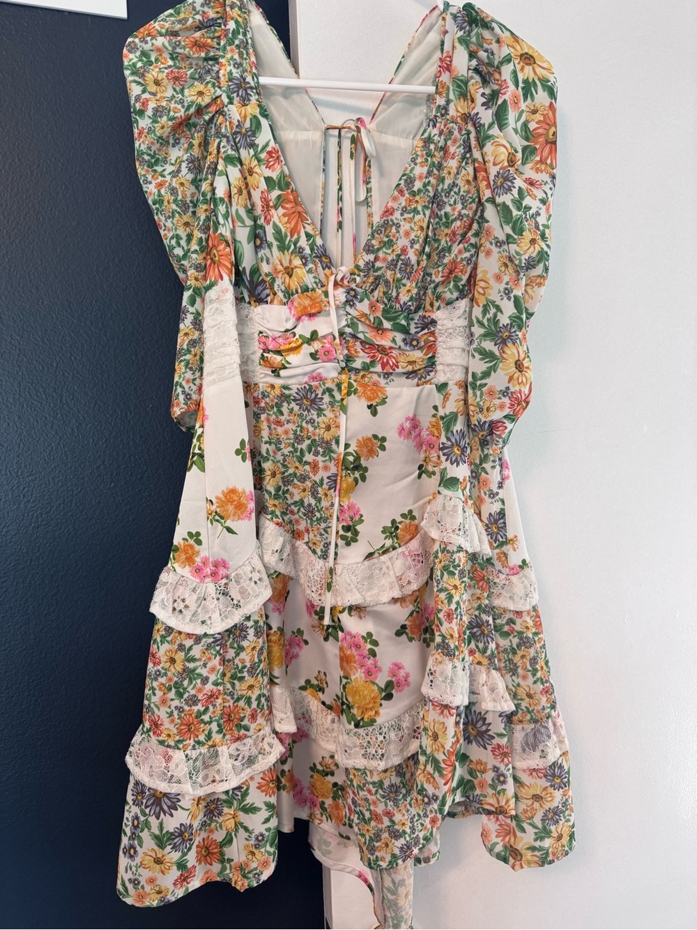 For Love & Lemons Floral Rosalyn Dress